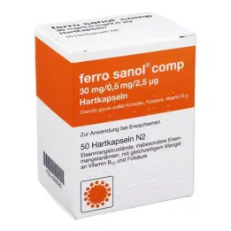 FERRO SANOL komp. Kapsułki twarde z powlekanymi peletkami, 50 szt