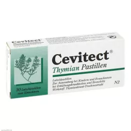 CEVITECT Pastylki tymiankowe 30 szt