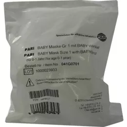 PARI Baby Mask Gr 1 z kątem dziecka, 1 szt