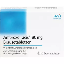 AMBROXOL acis 60 mg tabletki musujące, 20 szt