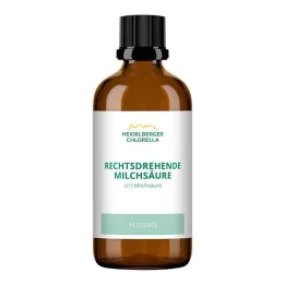 RECHTSDREHENDE Kwas mlekowy 100 ml