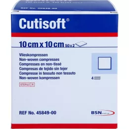 CUTISOFT VLIE kompresuje 10x10 cm sterylne, 50x2 szt