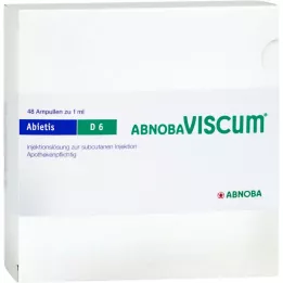 ABNOBAVISCUM Abietis D 6 ampułek, 48 szt