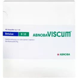 ABNOBAVISCUM Betulae D 10 ampułek, 48 szt