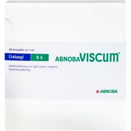 ABNOBAVISCUM Crataegi D 6 ampułek, 48 szt