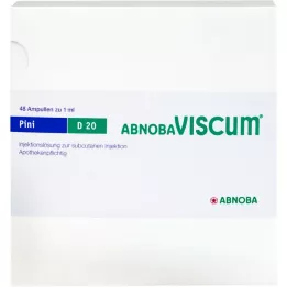 ABNOBAVISCUM Pini D 20 ampułek, 48 szt