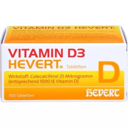 VITAMIN D3 HEVERT tabletki 100 szt