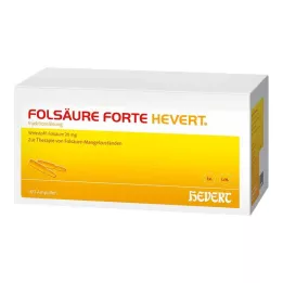 FOLSÄURE HEVERT ampułki forte, 100X2 ml