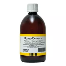 RIVANOL Roztwór 0,1%, 500 ml