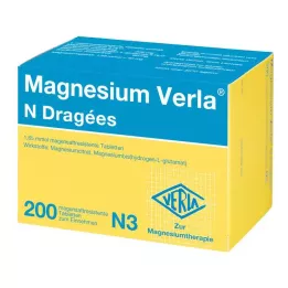 MAGNESIUM VERLA N Drażetki, 200 szt