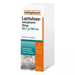 LACTULOSE-syrop ratiopharm 200 ml