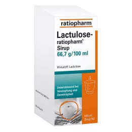 LACTULOSE-syrop ratiopharm 500 ml