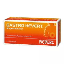 GASTRO-HEVERT Tabletki żołądkowe 40 szt