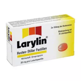 LARYLIN Pastylki przeciwkaszlowe, 24 szt