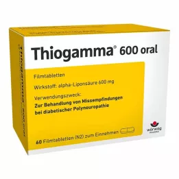 THIOGAMMA 600 tabletek powlekanych doustnych, 60 szt