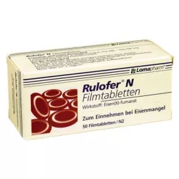 RULOFER N tabletki z powiązaniem filmu, 50 szt