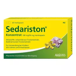 SEDARISTON Koncentrat kapsułki twarde 60 szt