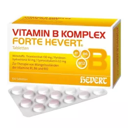 VITAMIN B KOMPLEX tabletki forte Hevert, 100 szt