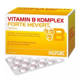 VITAMIN B KOMPLEX tabletki forte Hevert, 200 szt