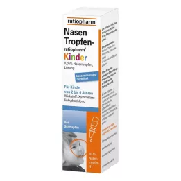 NASENTROPFEN-ratiopharm Kinder Bez konserwantów, 10 ml