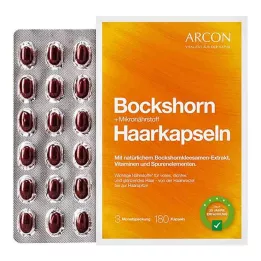 BOCKSHORN+Kapsułki do włosów z mikroelementami Tisane plus, 180 szt
