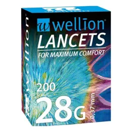 WELLION Lancety 28 G, 200 szt