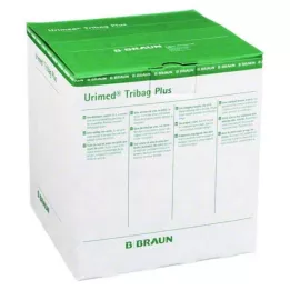 URIMED Worek na mocz Tribag Plus na nogę.500 ml 80 cm niest., 10 szt
