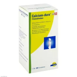 CALCIUM DURA Witamina D3 tabletki powlekane, 120 szt