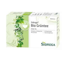 SIDROGA Torebki filtrujące do herbaty zielonej Wellness, 20 x 1,7 g