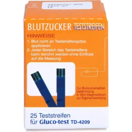 Badanie krwi Gluco, 25 szt