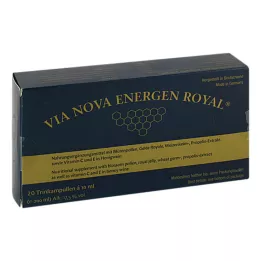 VIA NOVA Ampułki do picia Energen Royal, 20X10 ml