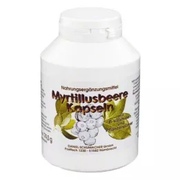 MYRTILLUSBEERE Kapseln, 180 szt