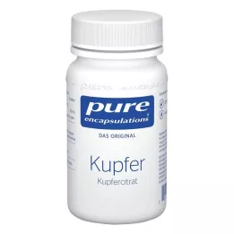PURE ENCAPSULATIONS Kapsułki z cytrynianem miedzi, 60 szt