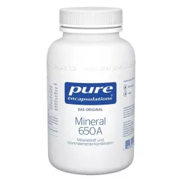 PURE ENCAPSULATIONS Kapsułki Mineral 650A, 180 szt