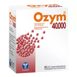 OZYM 40 000 kapsułek twardych dojelitowych, 200 szt