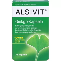 GINKGO Kapsułki Alsivit 100 mg, 30 szt
