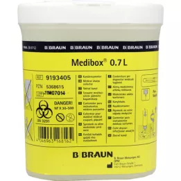 Pojemnik do usuwania Medibox 0,7 L, 1 szt