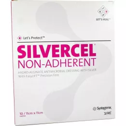 SILVERCEL Nietypowy kompres 11x11 cm, 10 szt