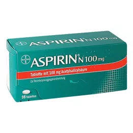 ASPIRIN N 100 mg tabletki, 98 szt