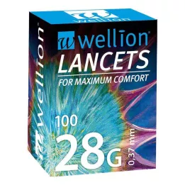 WELLION Lancety 28 G, 100 szt