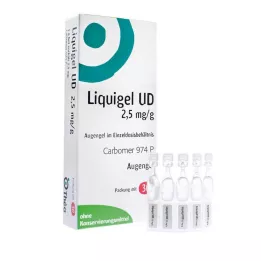LIQUIGEL UD Żel do oczu 2,5 mg/g w opakowaniu jednorazowym, 30X0,5 g