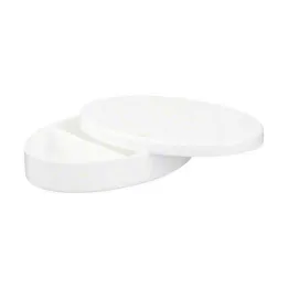Pudełko na pigułki owalne plastikowe 3 przegródki Vitalhaus, 1 szt