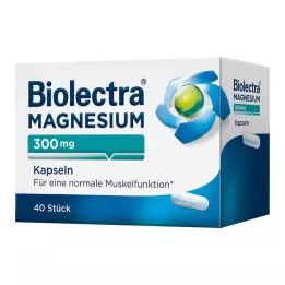 BIOLECTRA Magnez 300 mg kapsułki, 40 szt