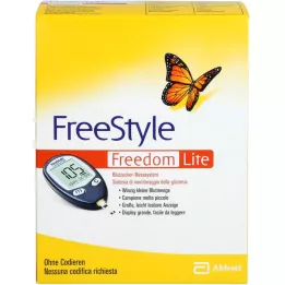 FREESTYLE Zestaw Freedom Lite mg/dl bez kodowania, 1 szt