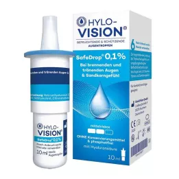 HYLO-VISION Krople do oczu SafeDrop 0,1%, 10 ml