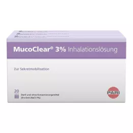 MUCOCLEAR 3% roztwór inhalacyjny NaCl, 60X4 ml