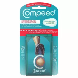 COMPEED Plaster na pęcherze pod stopy 5 szt