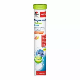 DOPPELHERZ Tabletki musujące Magnez+Potas Sport, 15 szt