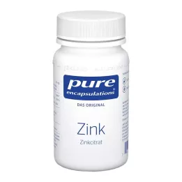 PURE ENCAPSULATIONS Kapsułki Cynk Cytrynian Cynku, 60 szt