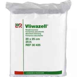 VLIWAZELL Kompresy chłonne niejałowe 20x25 cm, 25 szt